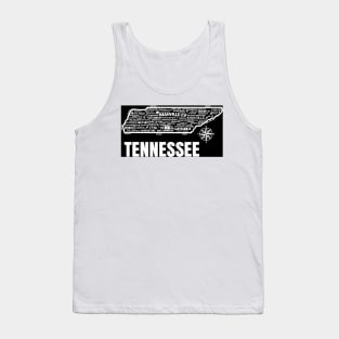 Tennessee Map Tank Top